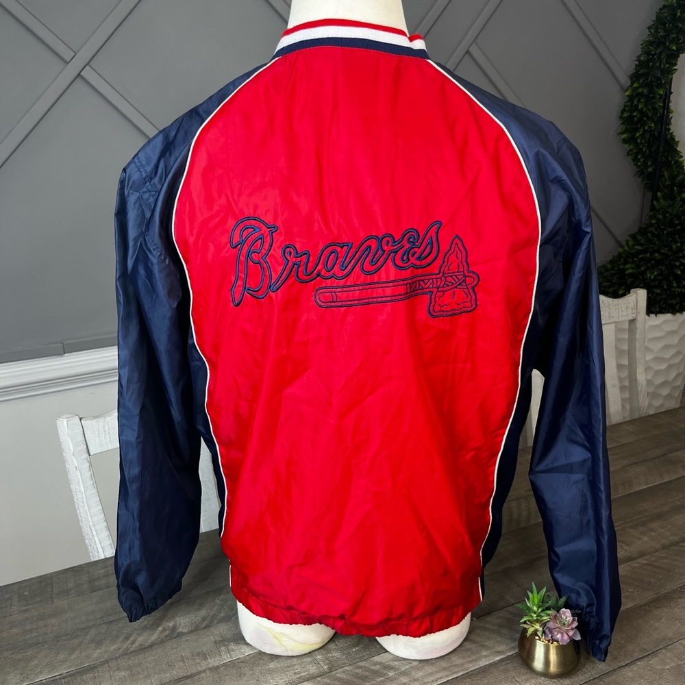 Atlanta Braves Windbreaker‎ G-III Sz Large